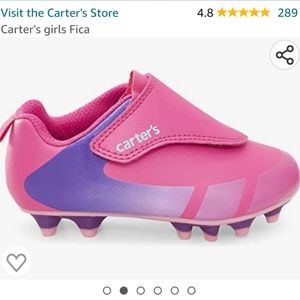 Carter's Toddler Girl Cleats Size 10